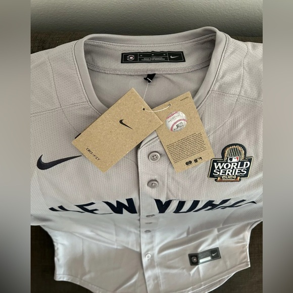 Nike Authentic NY Yankees Anthony Volpe #11 World Series 2024 Jersey Men’s Sz: M - Picture 6 of 6